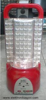 Isi ulang (rechargeable) dan sekali pakai. Memperbaiki Lampu Emergency Elektronika Spot