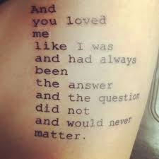 Maybe you would like to learn more about one of these? Poetic Tattoo Quotes Quotesgram