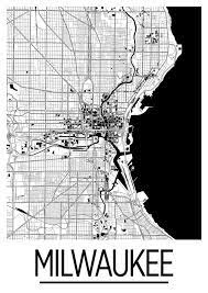 Check spelling or type a new query. Milwaukee Map Poster Usa Map Print Art Deco Series Etsy Map Poster Milwaukee Map Map Print