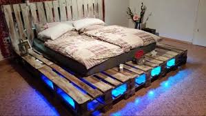 Pallet Bed Self Built Built Palettenbettplattform Pallet Pallet Furniture Bedroom Pallet Furniture Pallet Platform Bed