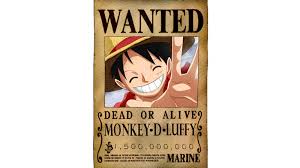 One piece straw hats bounty by magnumhearted on deviantart. Mentahan Poster Buronan One Piece Tulisan
