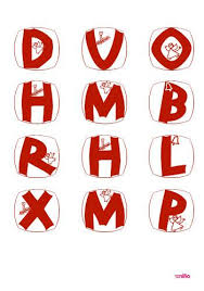Tienes unas más grandes y otras más pequeñas. Letras Navidenas En Rojo Motivos Navidenos Para Imprimir Y Decorar Las Ventanas Especial Navidad Guia Del Nino