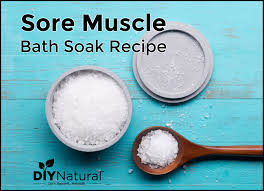 bath for sore muscles a soak recipe to