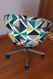 New Cover For Old Ikea Skruvsta Chair Ikea Hackers Desk Chair Diy Ikea Chair Office Chair Cushion