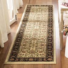 Black And Brown Rug Runner Charlton Home Ottis Ivory Black Area Rug Rug Size Runner 2 3 X 8 In 2020 Lyndhurst Safavieh Rugs