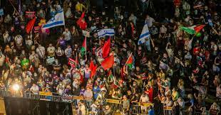 Black lives matter spokespersons proclaim their fervent support for palestinian nationalism while denouncing the very existence of israel as the sovereign state of the jewish people. Opinion Palestinian Lives Matter Huge Jewish Arab Rally In Tel Aviv Decries Netanyahu S Plan To Annex 1 3 Of West Bank