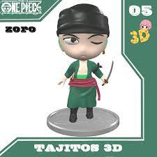 3D file TAJITO ZORO-ONE PIECE・3D print design to download・Cults
