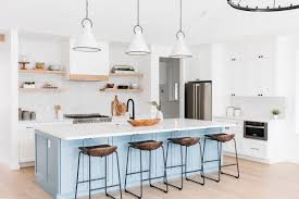 Popular paint colors for kitchen island. This Is The Perfect Blue Paint Color For A Kitchen Island Haven