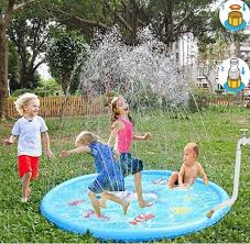 Hands down the best backyard for any child. Adjustable Splash Pad A Thrifty Mom Recipes Crafts Diy And More