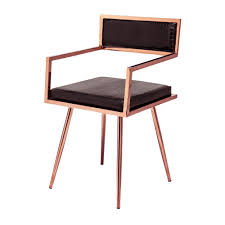 Black And Gold Accent Chair Jazz Metal Armchair In Black Rose Gold Accent Chair