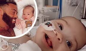 Cain added on his instagram story that he has never been so happy and so sad at the same time. he wrote, i vow i'll do everything in my power to get you where you need to be baby. Ashley Cain S Baby Daughter Faces Surgery And Chemotherapy Treatment Daily Mail Online