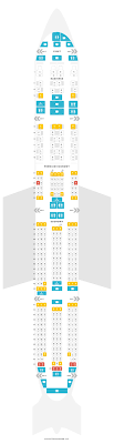 Seat Map Boeing 777 300er 77w China Southern Airlines