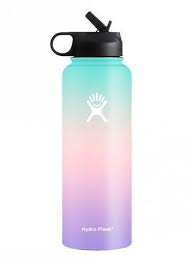 Hydro Flask 40 Oz Ombre Wide Mouth W Straw Lid Water Bottle Hydroflasku Com Hydro Flask 40 Oz Hydro Flask Water Bottle Flask Water Bottle