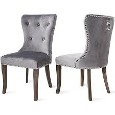 Harper Bright Designs Victorian Dining Chair Button Tufted Armless Chair Upholstered A Victorian Dining Chairs Tufted Dining Chairs Upholstered Accent Chairs