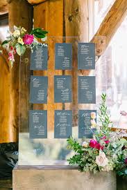 Modern Rustic Wedding Table Seating Chart Navy Deckle