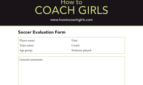 The primary focus is meeting and working with donors and prospects with significant giving capacity to accomplish their giving objectives in the form of leadership, major and planned gifts. Free Downloadable Soccer Player Evaluation Form For Coaches How To Coach Girls