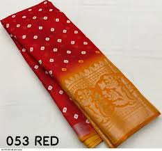 AAR 053 SOFT SILK PRINT SAREE