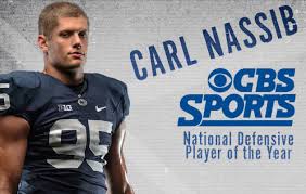 Philadelphia (cbs/ap) — carl nassib, a football player from west chester and former penn state nittany lion, just made history becoming the first … read more on cbslocal.com. Nassib Selected As Cbs Sports Defensive Player Of The Year Penn State University