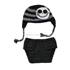 Bring the iconic protagonist of the nightmare before christmas to life with our primary diy jack skellington costume for baby. 2021 Crochet Baby Jack Skellington Costume Handmade Crochet Baby Boy Girl Skull Hat Diaper Cover Set Infant Halloween Costume Newborn Photo Props From Awesome Shop 16 7 Dhgate Com