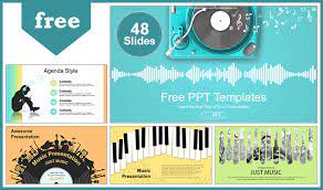 We also have a range of premium images, music tracks and video footage that can be purchased at an affordable price. Creative Music Concept Powerpoint Templates For Free