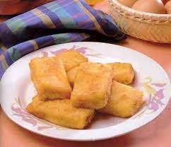 Passate ora i rombi ottenuti nell'albume sbattuto e poi nel pangrattato. Crema Fritta In Piassa De Le Erbe