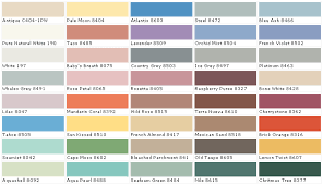 Introducing the colors of the year for 2021 from behr with 21 hues & seven fresh palettes selected by our color experts that allow you to create a desired mood and style in any space. Color Palette Behr Paint White Color Chart Novocom Top