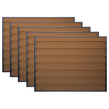 Decksdirect carries the top three of trex's four decking lines to provide the best flooring options to homeowners and deck builders. Composite Fence Panels At Lowes Com