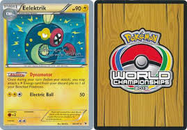 Eelektrik 46 black & white—dark explorers. Eelektrik World Championship 2013 Pokemon Trollandtoad