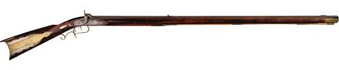 Sold at Auction: William Snyder, William Lloyd Snyder County Percussion  American Long Rifle