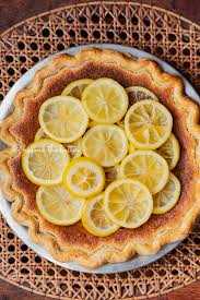 Lemon Sponge Pie Beyond The Butter