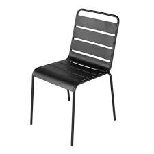 Metal Garden Chair In Black Garden Chairs Metal Garden Chairs Outdoor Tables And Chairs