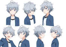 Makoto Mitsurugi Ai Kosaka Sora To Umi No Aida Anime Anime Face Drawing Cute Boy Drawing Anime Character Design
