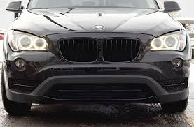 Emblem ecken aufkleber für den bmw in schwarz matt und weiß matt verkleben. Premium Kuhlergrill Sport Grill Gitter Front Schwarz Matt Fur Bmw X1 E84 Tuning Fanatics De