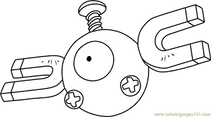 Pocket monsters red and green (japan version), and red and blue (worldwide version) were created in 1996. Magnemite Pokemon Coloring Pages Pokemon Coloring Sheets Pokemon Coloring