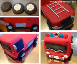 Tuto Gateau De Pompier Anniversaire Gateau Pompier Gateau Camion De Pompier Idee Gateau Anniversaire