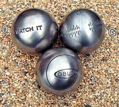 Big game hunters wooden boules set of 8 solid engraved balls with padded canvas. Obut Match It Set Of 3 Petanque Boules Various Sizes Brand New Dc Petanque Ebay
