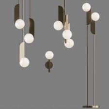 Bower floor lamp fa18floor lamp w/dimmerantique brassmilk glass. Floor Lamp West Elm 3d Models Stlfinder