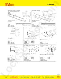 This ships by usps when ordered alone or with similar items. Lock Surgeon Storm Doors