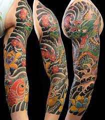 Societe tatouage et piercing franchir le pas ou et comment. Tatouage Bras Homme 50 Tatouages Homme En Styles Varies Tatouage Bras Tatouage Tatouage Style Japonais
