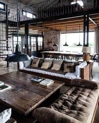 Industrial cafe modern industrial industrial design sliding glass windows concrete bench safe room steel beams architect house home decor inspiration. Industrial Geek To Industrial Chic