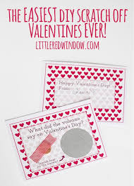 Free printable monkey valentine cards for kids. The Easiest Printable Scratch Off Valentine S Day Cards For Kids Ever Little Red Window