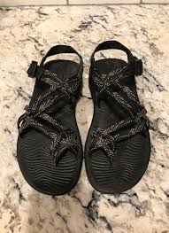 Black And White Chacos Cute Pair Of Black And White Chacos In Great Shape Women S Size 9 Chacos Chacos Sandals Women