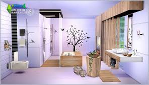 Modernism Bathroom Set By Simcredible Designs Sims 4 Bedroom Sims 4 Blog Sims