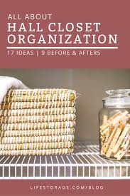 To do this, face one shoe toe to the front and the other heel to the front. Reclaim Your Closets 17 Brilliant Hall Closet Organization Ideas