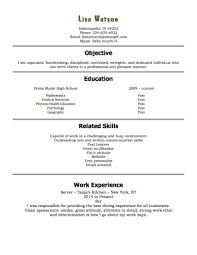 Write about the basic nutrition program for youth. Student First Job Resume