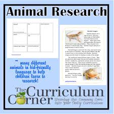 Animal Research Activities Homeschool Science Science Lessons Research Writing
