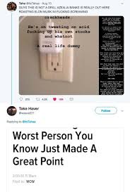 Worst Person You Know Made A Great Point Know Your Meme