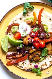 Pour over the vegetable mixture and stir well. Vegetarian Fajitas Two Peas Their Pod