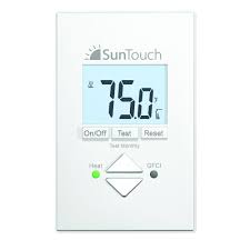Suntouch Floor Warming Sunstat Core Non Programmable Floor Heating Thermostat 500825 Sc Floor Heating Thermostat Electric Underfloor Heating Radiant Floor