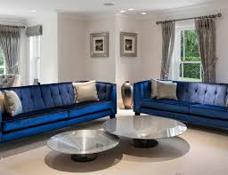 Navy Blue Tufted Sofa Royal Blue Sofa Tuxedo Sofa High End Living Room Dec Luxury Furniture Living Room Blue Furniture Living Room Blue Living Room Decor